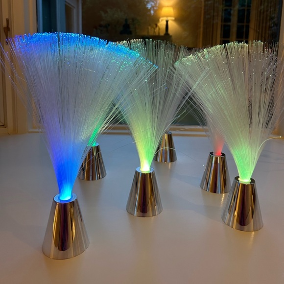 3 Fibre Optic Lights - Sensory/Halloween/Centerpiece - Picture 2 of 5